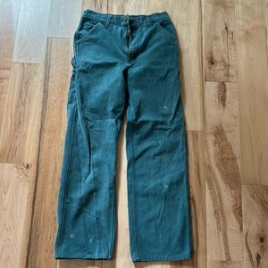 Teal Carhartt Pants